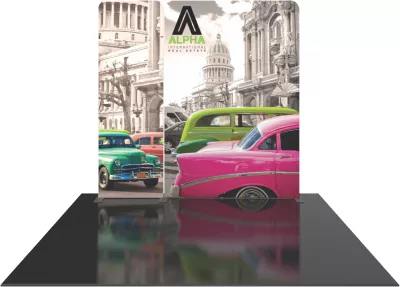 Modulate Series 2 10' Fabric Backwall Kit 04