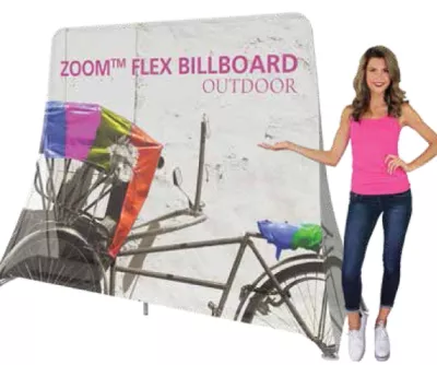 Zoom™ Flex Double-Sided Outdoor Billboard
