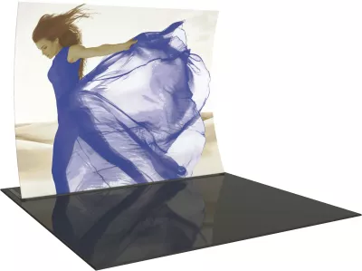 Formulate Master 10' VC1 Vertical Curve Fabric Backwall