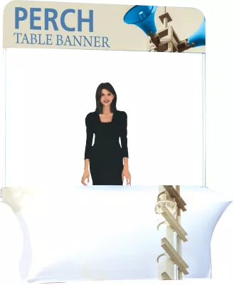 Perch 8' Table Pole Banner - Short