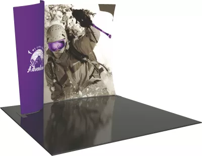 Formulate Designer Series 10' Fabric Backwall Kit 04