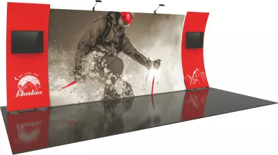 Formulate Designer Series 20' Fabric Backwall Kit 12