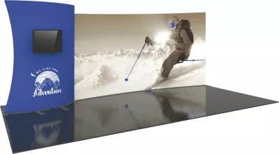 Formulate Designer Series 20' Fabric Backwall Kit 13