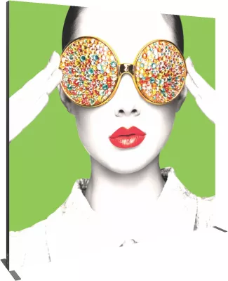 Vector Frame Light Box Square 04 Fabric Banner Display