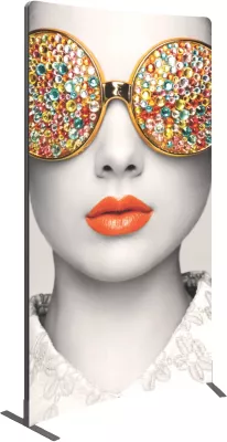 Vector Frame Curved 02 Fabric Banner Display