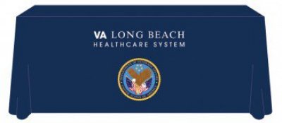 VA Medical Long Beach 6ft Table Cover