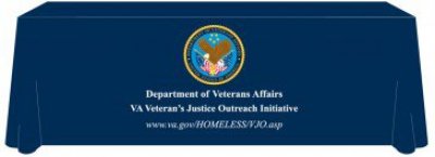 Veterans Justice Outreach 8ft Table Cover