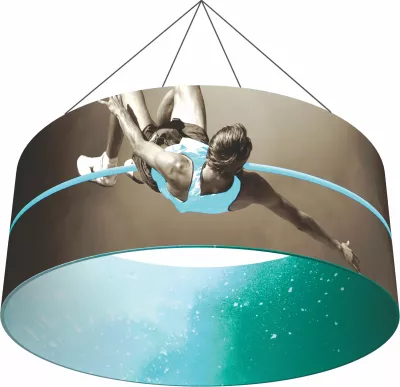 Ring 10' x 4' Hanging Structure & Double Sided Graphic