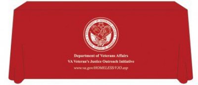 Veterans Justice Outreach 6ft Table Cover