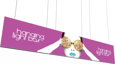 Vector Frame Hanging Light Box 20' x 4'
