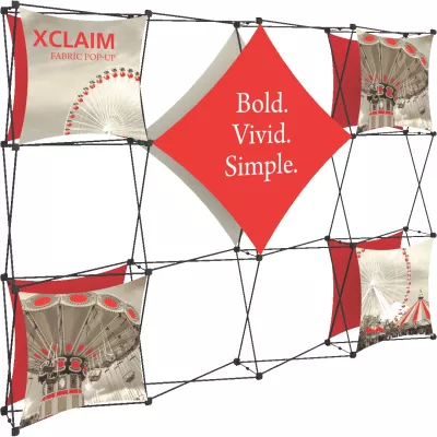 Xclaim 10' Fabric Popup Display Kit 02