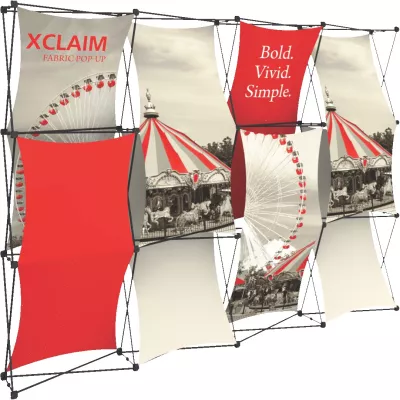 Xclaim 10' Fabric Popup Display Kit 03