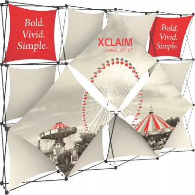 Xclaim 10' Fabric Popup Display Kit 05