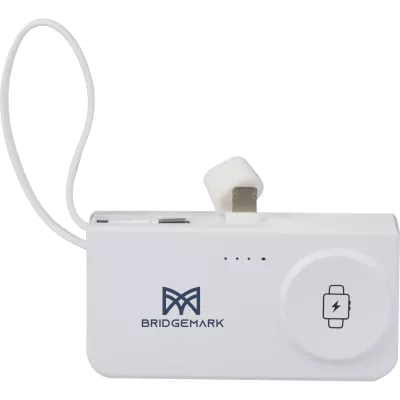 Hue Plus 5000 mAh Power Bank with Watch Charger