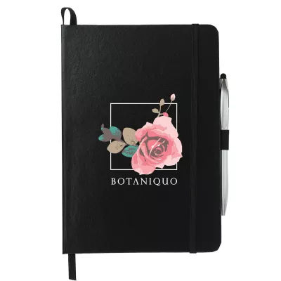 6'' x 8.5'' FSC® Mix Crown Journal with Pen-Stylus