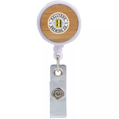 Bamboo Badge Holder