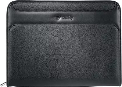 The Burke Zippered Padfolio with FSC® Mix Paper