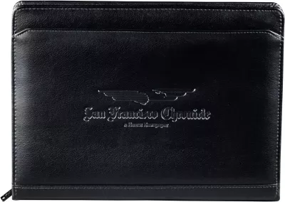 Manchester Zippered Padfolio with FSC® Mix Paper