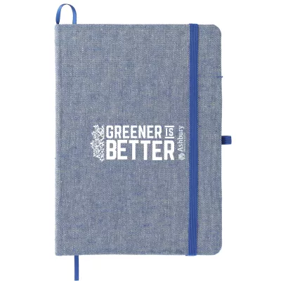 5'' x 7'' FSC® Recycled Cotton Bound Notebook