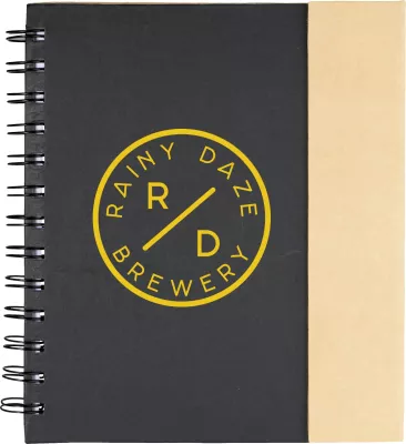 6.5'' x 7'' FSC® Mix Lock-it Spiral Notebook