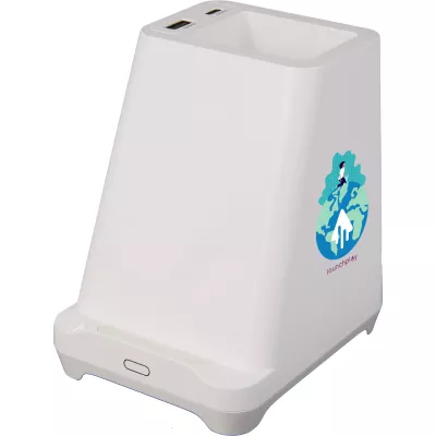 Desk Mate Organizer with Bluetooth Speaker and Charging Hub