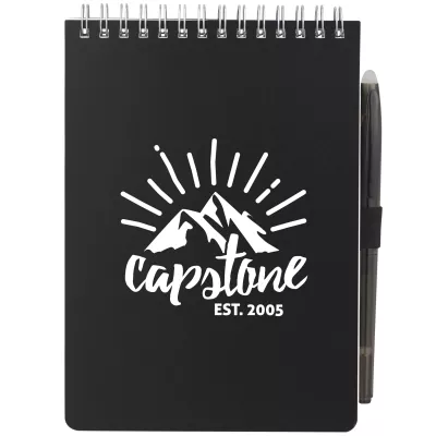 5'' x 7'' Mineral Stone Field Reporter Notebook with Pen