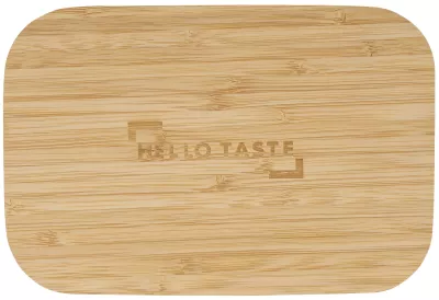 Bamboo Fiber Lunch Box with Cutting Board Lid