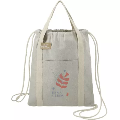 Repose 5oz Recycled Cotton Drawstring Bag