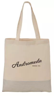 Silver Line Cotton Convention Tote