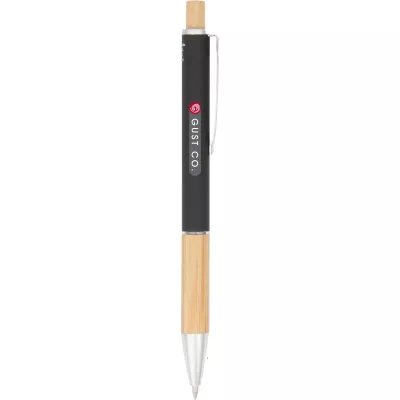 Bamboo and Recycled Aluminum Soft Touch Ballpoint