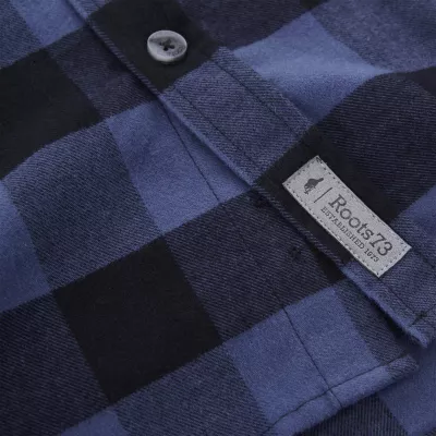 Men's SPRUCELAKE Roots73 Long Sleeve Button Up Flannel Shirt