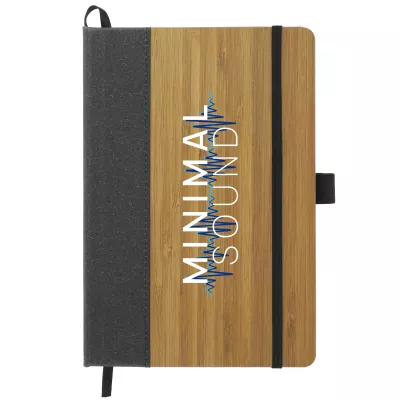5.5'' x 8.5'' FSC® Mix Bamboo Bound Journal