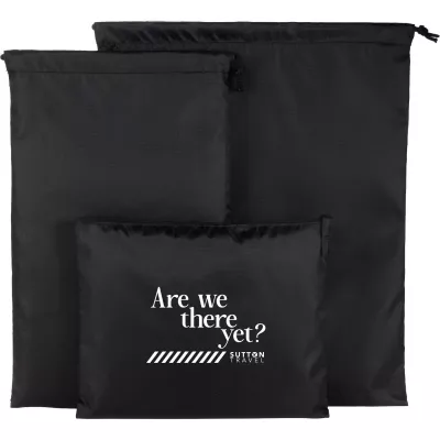 Recycled Travel Bag Set