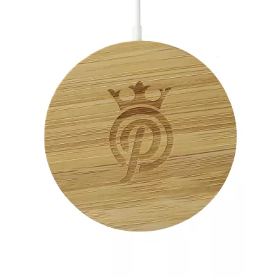 FSC® 100% Bamboo MagClick™ Fast Wireless Charging Pad