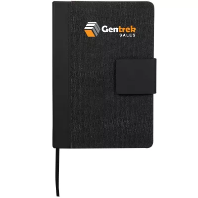 5.5'' x 8.5'' FSC® Recycled Canvas Bound Notebook