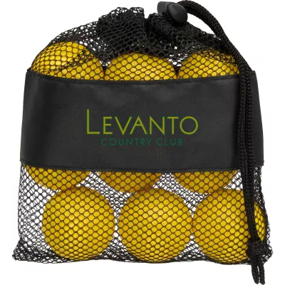 Golf Practice Balls with Mesh Pouch