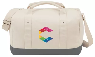 Belair 17'' Cotton Canvas Duffle Bag