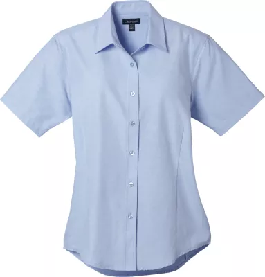 Women's LAMBERT Oxford Short Sleeve Button Up Shirt