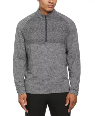 Perry Ellis Men's 1/4 Zip Pullover Sweater