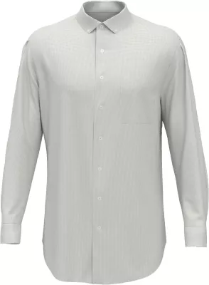 Perry Ellis Men's Mini Grid Woven Shirt