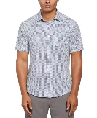 Perry Ellis Short Sleeve Woven Shirt