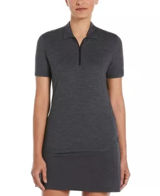 Perry Ellis Ladies Double Knit Polo