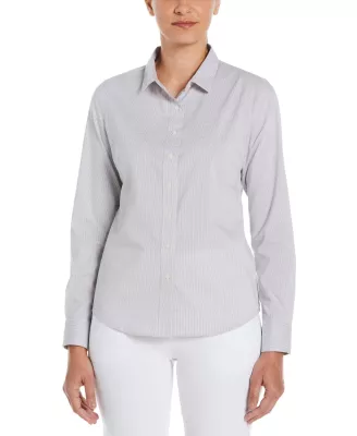 Perry Ellis Ladies Mini Grid Woven Shirt