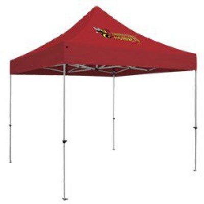 Deluxe 10' Square Tent (Full-Color Thermal Imprint, 1 Location)
