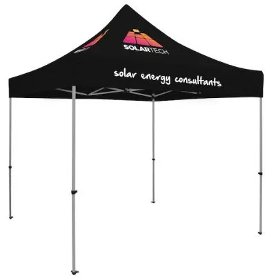 Premium 10' Square Tent (Full-Color Thermal Imprint, 3 Locations)