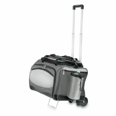 Vulcan 3-in-1 Grill/Cooler/Tote w/Gas Grill & BBQ Tools with Trolley