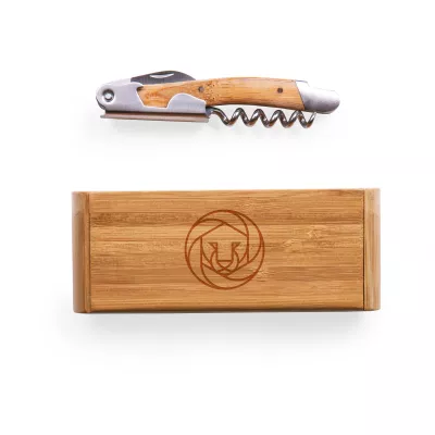 Elan Corkscrew in Bamboo Box
