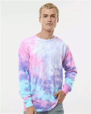 COLORTONE® Unisex Tie-Dyed Long Sleeve T-Shirt