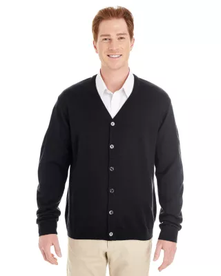 Harriton Men's Pilbloc™ V-Neck Button Cardigan Sweater