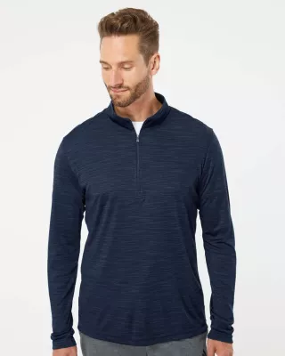 Adidas® Lightweight Melange Quarter-Zip Pullover